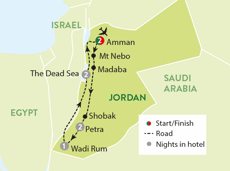 8 Day Ancient Jordan Holiday Tour 