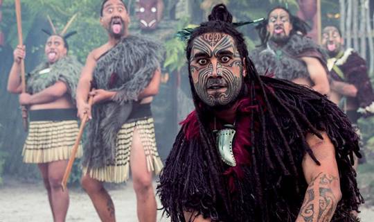 Indigenous Maori people of New Zealand