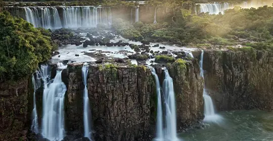 Chie Argentina and Briazil tour - waterfall