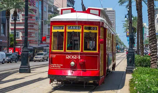 New Orleans tram